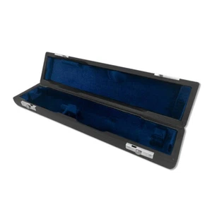 Nuevo estuche de flauta de 16 orificios madera dura + estuche paquete de cuero color negro - Imagen 1 de 5