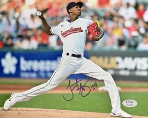 Triston McKenzie Signed Autographed Cleveland Guardians 8x10 Photo PSA/DNA - Picture 1 of 2