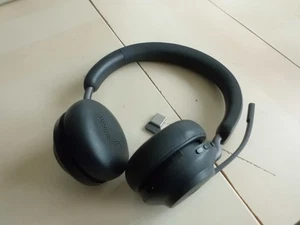 Jabra Evolve2 65 Headset mit USB Dongle - Zdjęcie 1 z 2