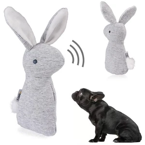 Puppy Squeaky Soft Plush Interactive Bunny Bite Toys Squeaker Dog Toys Chew Toy - Picture 1 of 8