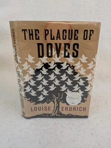 SIGNED Louise Erdrich THE PLAGUE OF DOVES 2008 HarperCollins, NY First Edition - Picture 1 of 6