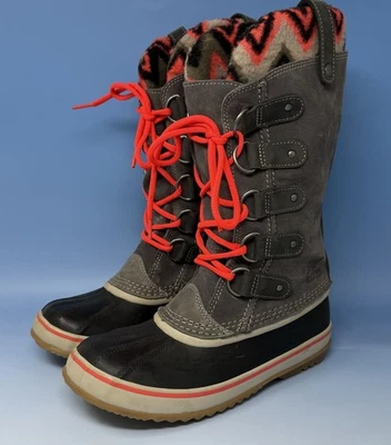 Sorel NL2142-051 Joan of Arctic Knit Women's Boots Argile Sz 7.5 M Winter Boots - Image 1 of 4