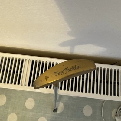 DUNLOP Tony Jacklin Bronze Golf Putter 35.25", polished, good condition - Image 1 of 4