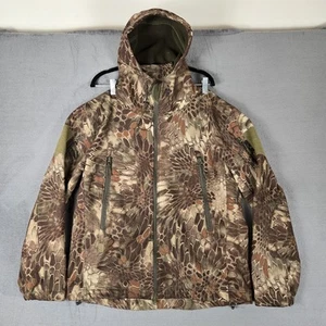 Chaqueta Triple Aught Design Hombres Grande TAD GEAR Camuflada Nylon Cremallera Completa EE. UU. Piel de Tiburón - Imagen 1 de 9