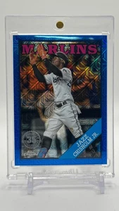 2023 Topps S1 1988 Topps Chrome Jazz Chisholm #T88C-36 rifrattore blu /150 - Foto 1 di 2