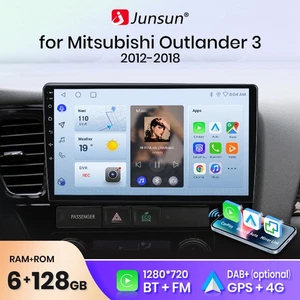 6+128GB CarPlay Für Mitsubishi Outlander 2012-18 10"Android13 Autoradio GPS NAVI - Bild 1 von 12