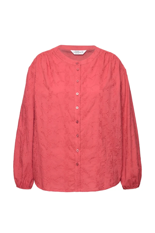 Studio Untold Damen große Größen Bluse oversized Struktur Qualität