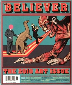 THE BELIEVER NOV/DEC 2010 CHARLES BURNS GREIL MARCUS NICK HORNBY 2010 ART ISSUE - Picture 1 of 2