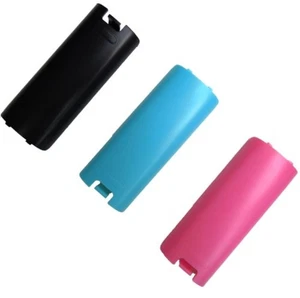 3× Replacement Plastic Back Battery Cover For Nintendo Wii Remote - Picture 1 of 3