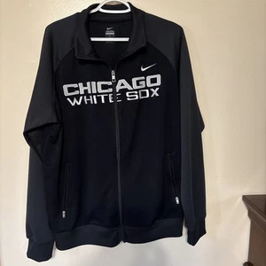 Chicago White Sox Nike leichte Jacke mit Reißverschluss Large - Bild 1 von 8