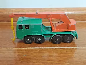 Lesney Matchbox Gru a 8 ruote n. 30 1965 Verde Made In Regno Unito - Foto 1 di 5