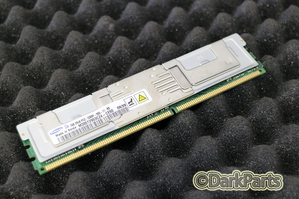 Samsung M395T2953CZ4-CE60 PC2-5300F-555-11-B0 1GB Server Ram Dell 1950 2950 - Image 1 of 1