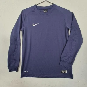 Nike Trikot Jungen Medium Navy Swoosh Park Goalie II Langarm Dri-Fit Pullover - Bild 1 von 12
