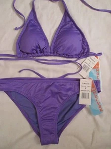NWT- IN MOCEAN 2 pc. Pretty Purple Bikini - jr. sz S - MSRP $56.00 lined  - Picture 1 of 1