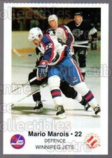 1988-89 Winnipeg Jets Police #14 Mario Marois