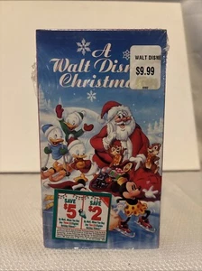 Vintage Media VHS A Walt Disney Christmas Holiday Animated Children's - Picture 1 of 6