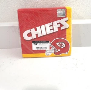 Kansas City CHIEFS LUNCH SERVIETTEN 36 KT - Bild 1 von 2