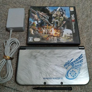Nueva Consola Nintendo 3DS LL XL Monster Hunter 4G Japón Paquete Especial Probado - Imagen 1 de 20