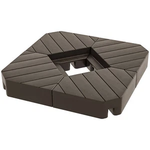 Outsunny 4 Piece Patio Cantilever Umbrella Base Weight Set, Outdoor Offset Umbre - Picture 1 of 9