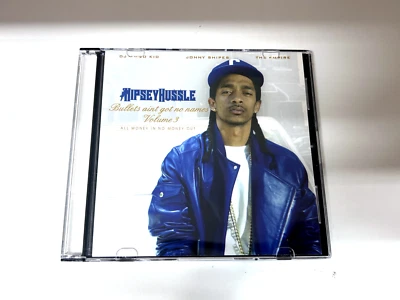 NIPSEY HUSSLE DJ WHOO KID BULLETS AINT GOT NO NAME VOL.3 MIXTAPE MIX CD Foto 1 de 2