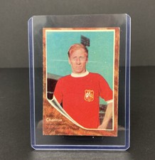 Bobby Charlton 27 A&BC Make-A-Photo Football Card Team Manchester United RARE