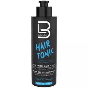 LEVEL3 Menthol Hair Tonic 250ml, Reduce Dandruff - Picture 1 of 1