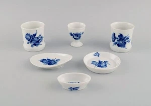 Five parts Royal Copenhagen Blue Flower Braided porcelain. - Bild 1 von 7