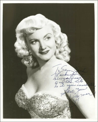 DAGMAR (VIRGINIA RUTH EGNOR) - AUTOGRAPHED INSCRIBED PHOTOGRAPH Cover