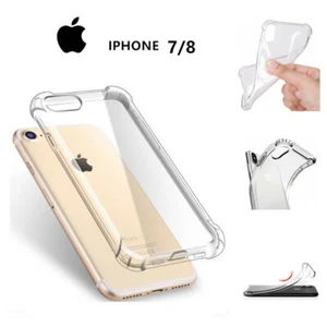Cover Custodia Trasparente Morbida Silicone Antiurto per APPLE iPhone 7/8/SE - Foto 1 di 4