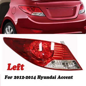 For 2012 2013 2014 Hyundai Accent Tail Light Halogen Driver-Side Rear Tail Lamp - Foto 1 di 11