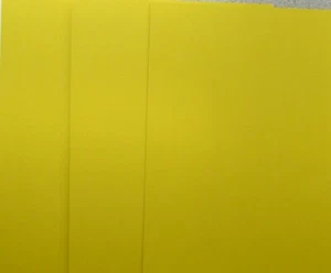 20 x Hojas A4 Amarillo Mostaza Tarjeta de Doble Cara 250gsm NUEVO - Imagen 1 de 1