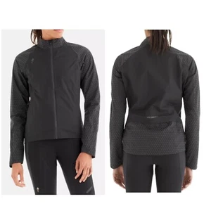 Specialized Deflect Reflect H20 Jacket Womens Large Black Cycling Athleisure - Picture 1 of 17