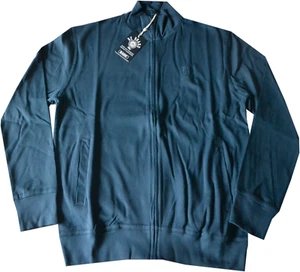 MAGLIA FELPA UOMO M L XL XXL 3XL giacca zip avio cotone Be Board 100% cotone - Imagen 1 de 2
