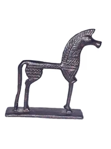 Ancient Greek Style Geometric Bronze Horse figure - Picture 1 of 8