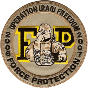 Force Protection Operation Iraqi Freedom Patch - Bild 1 von 6