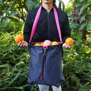 Fruit Picking Bag Adjustable Harvest Garden Apron for Outdoor Orchard Apples - Picture 1 of 9