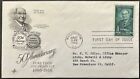 1956 US #1080 FDC (Artcraft) with Long related promotional letter from Northwe*d