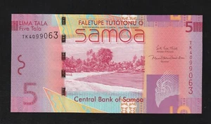 Samoa, 5 Tala, 2023, P-47, banconota UNC - Foto 1 di 2