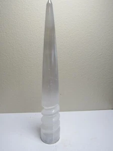 Varita/palo espiral de cristal de selenita... ¡7,75" pieza única! - Imagen 1 de 4