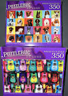 2 Puzzlebug 350 Piece Puzzle ~COLORFUL GUITARS & 24 HAPPY DOGS~ Music Animal Lot