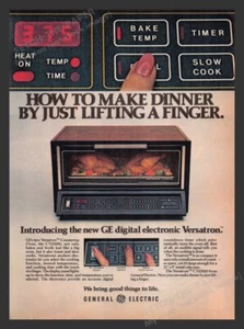 Anuncio publicitario impreso de 1980 de General Electric electrónico digital electrónica - Imagen 1 de 1
