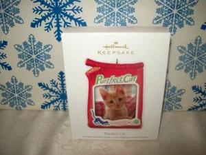 HALLMARK PURRFECT CAT 2012 PHOTO HOLDER CHRISTMAS KEEPSAKE ORNAMENTS SPECIAL CAT - Picture 1 of 1