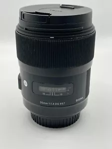 LENTE SIGMA 35 mm 1:1.4 DG HSM A para CANON - 35mm f/1.4 ARTE - BUENO - Imagen 1 de 8