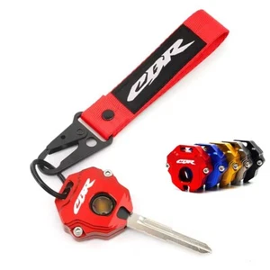 For HONDA CBR650R 500R CBR1000RR CBR600RR CNC Keyring Key Chain Cover Case Shell - Bild 1 von 13
