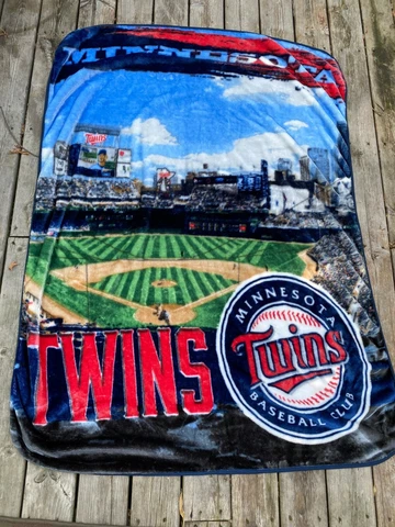 Minnesota Twins 48" X 60" MLB Blanket By The Northwest Company Target Field Cover