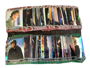 2015 Topps Star Wars Chrome REFRACTOR Set 100ct Perspectives Jedi Sith Set LUKE - Picture 1 of 4