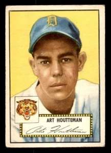 1952 Topps #238 Art Houtteman Tigers VG+ (No Creases) - Picture 1 of 2