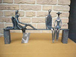 Casablanca Design Skulptur "Leisure" Freundschaft L 45 cm Liebe 59772 Geschenk - Bild 1 von 2