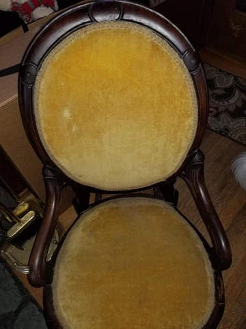 Antique Wooden Rocking Chair Cover