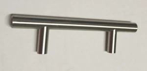 15 Pce Brushed Nickel Kitchen Cabinet Pulls Stainless Steel Drawer T Bar Handles - Picture 1 of 1